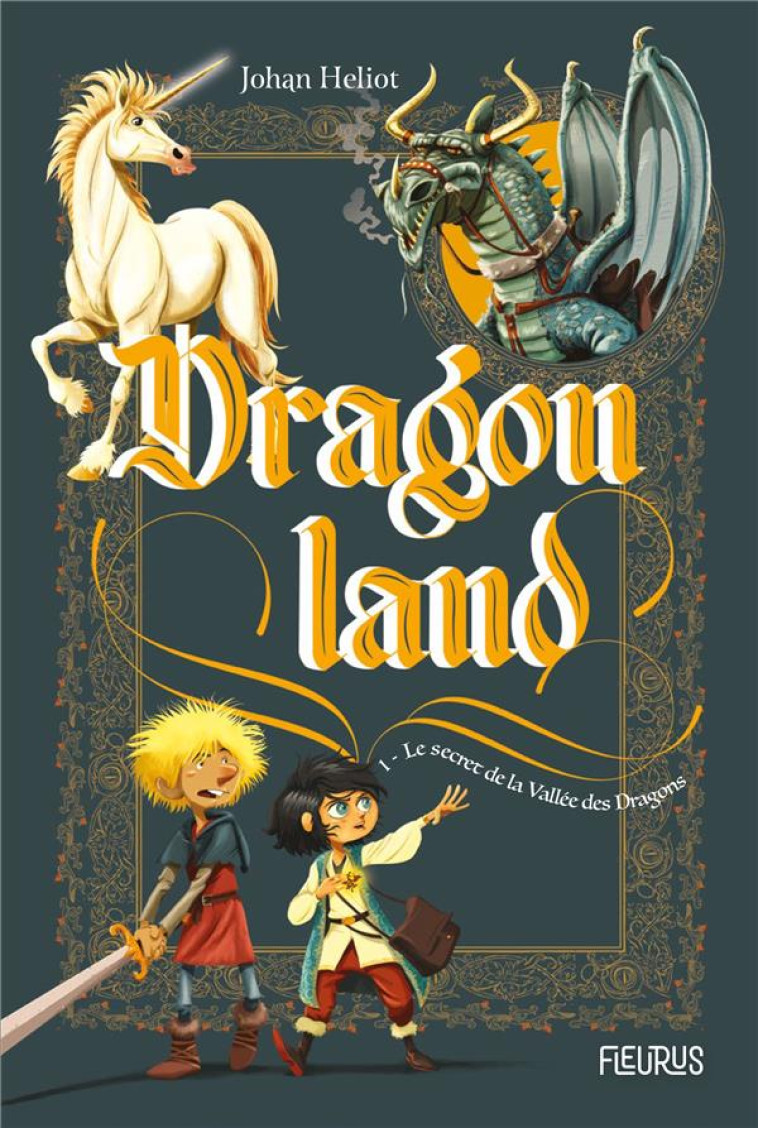 DRAGONLAND TOME 1 : LE SECRET DE LA VALLEE DES DRAGONS - HELIOT/DANTON - FLEURUS