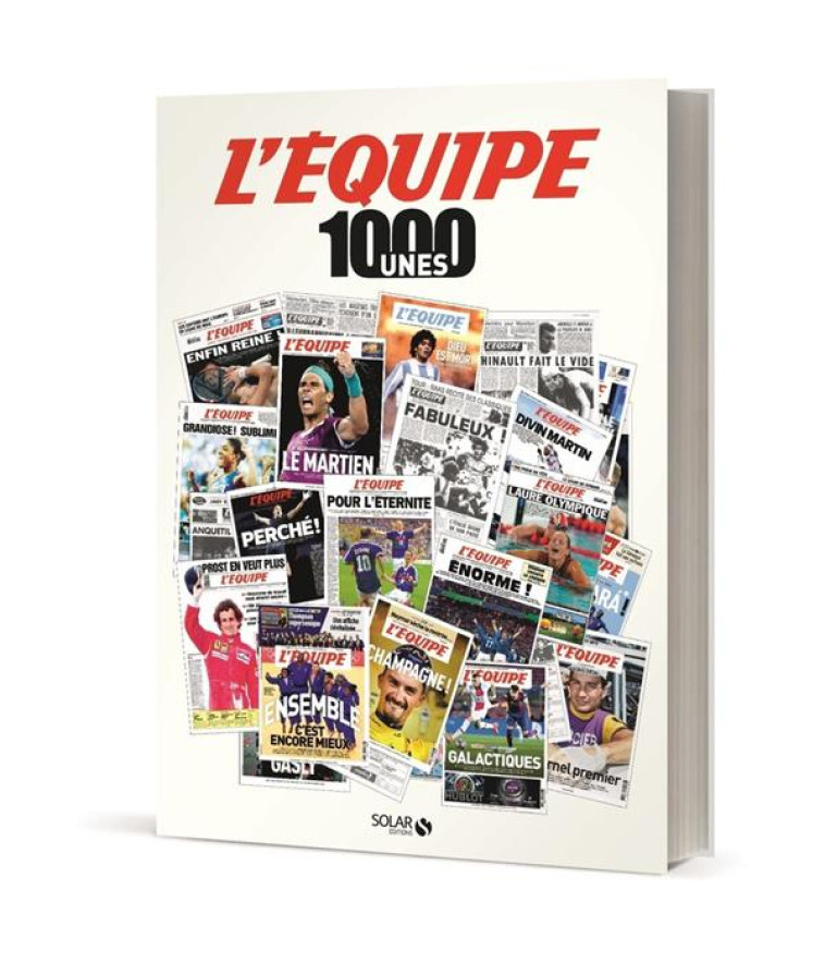 1000 UNES DE L'ÉQUIPE - L-EQUIPE L-EQUIPE - SOLAR