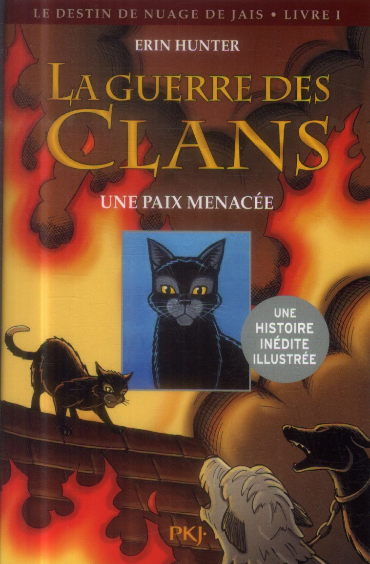 LA GUERRE DES CLANS - LE DESTIN DE NUAGE DE JAIS TOME 1 : UNE PAIX MENACEE - HUNTER/JOLLEY/BARRY - Pocket jeunesse