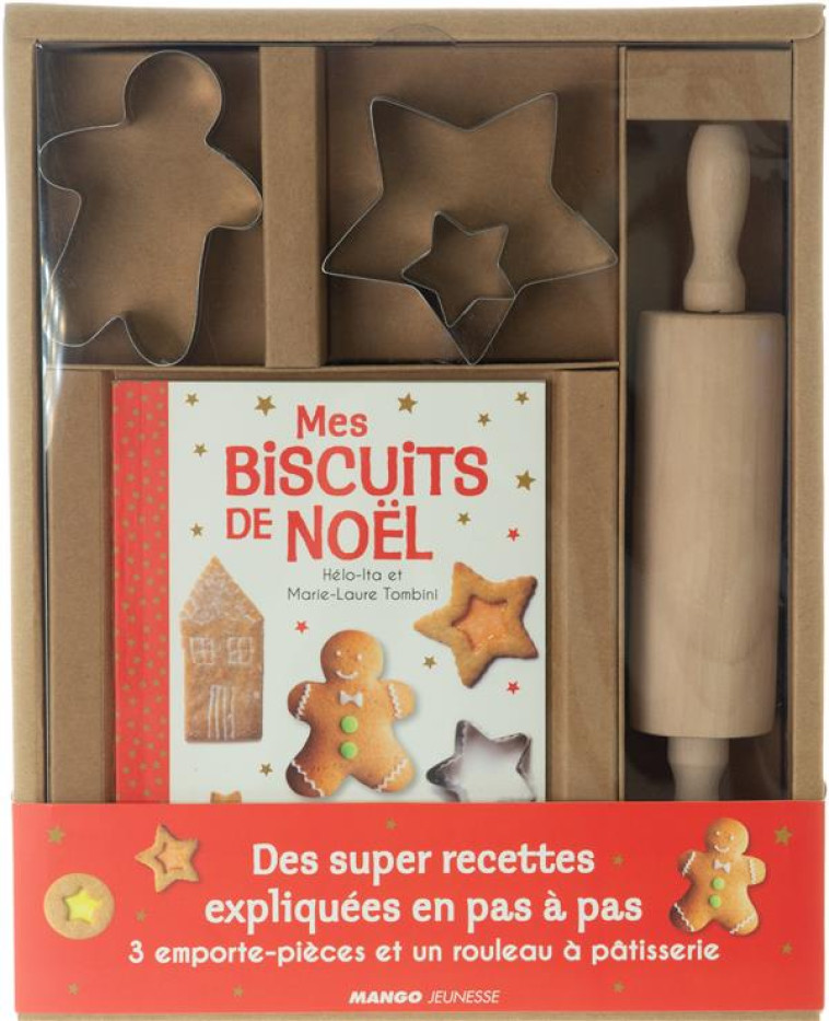 MES SUPER BISCUITS DE NOEL - EDITIONS MANGO - MANGO