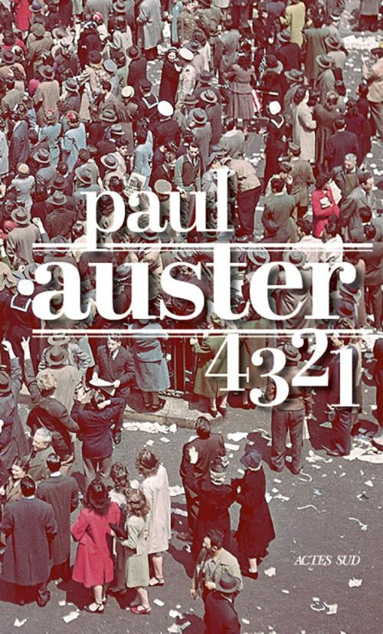 4 3 2 1 - AUSTER PAUL - ACTES SUD