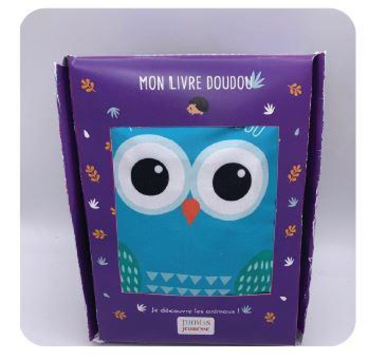 MON HIBOU TOUT DOUX : LIVRE COUSSIN - BEAUREGARD/BRUSI - THOMAS JEUNESSE