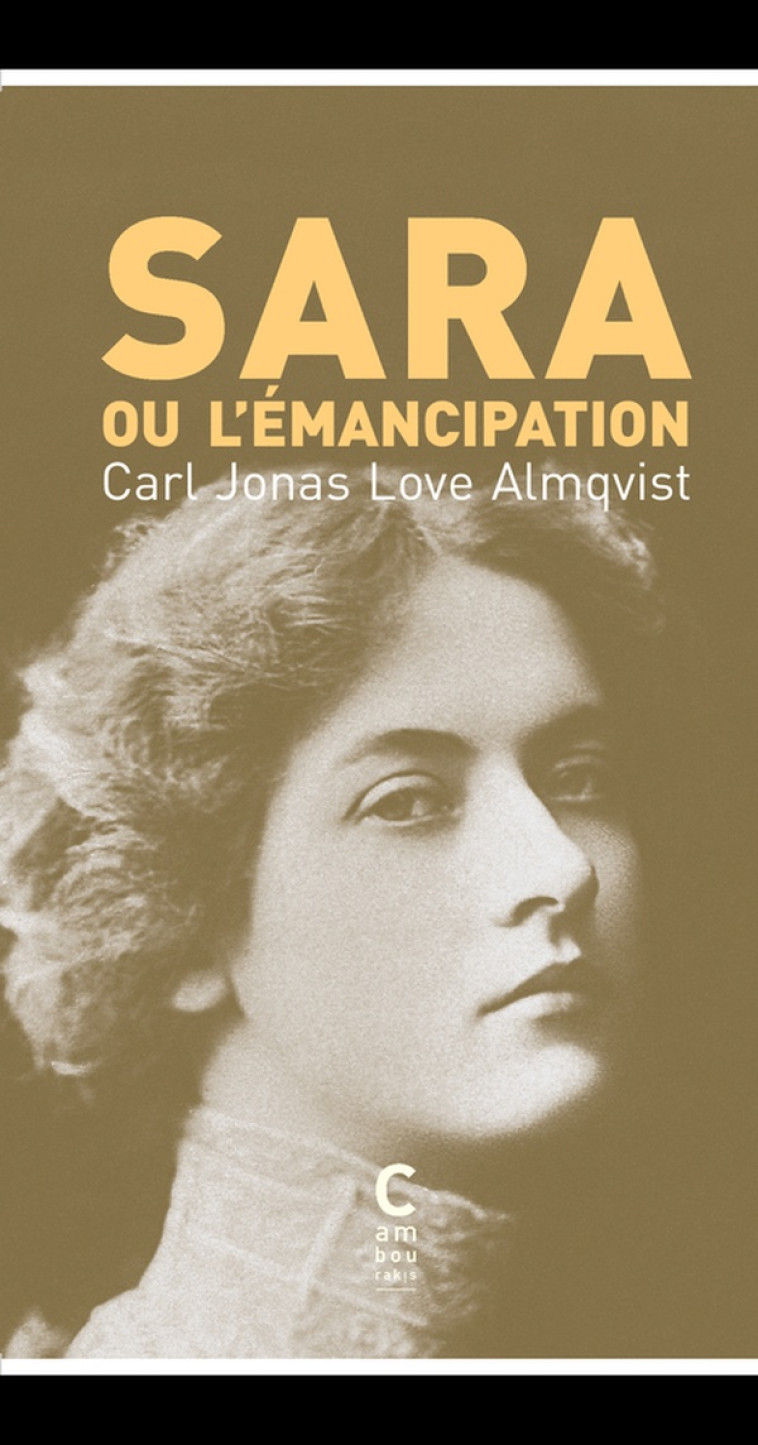 SARA OU L'EMANCIPATION - ALMQVIST C J L. - CAMBOURAKIS