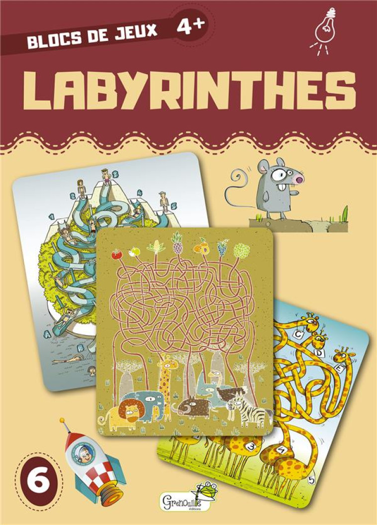 LABYRINTHES - 4 ANS ET + - XXX - GRENOUILLE