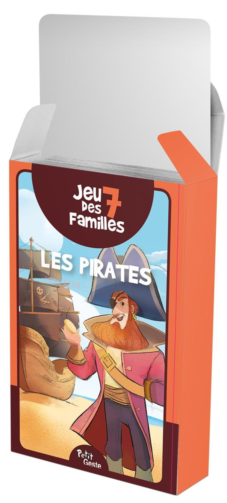 JEU DES 7 FAMILLES LES PIRATES - RATTIER ESTELLE - MARMAILLE CIE