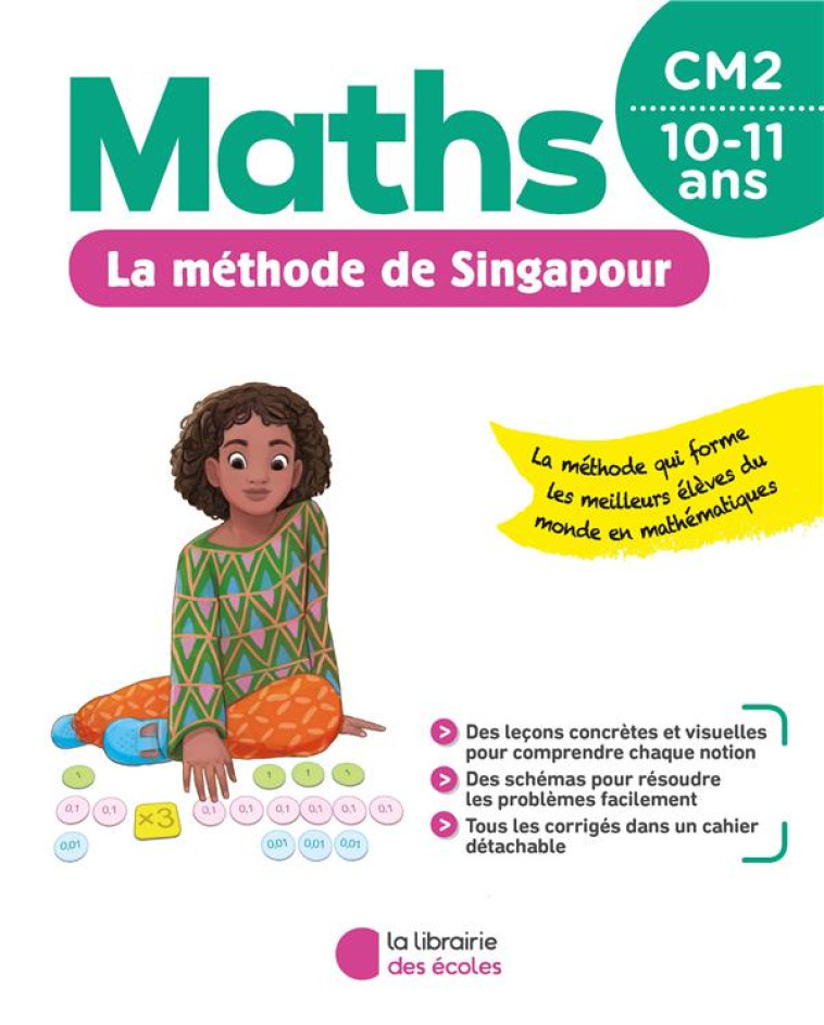 LA METHODE DE SINGAPOUR : MATHS  -  CM2 (EDITION 2020) - KRITTER CHANTAL - ECOLES PARIS