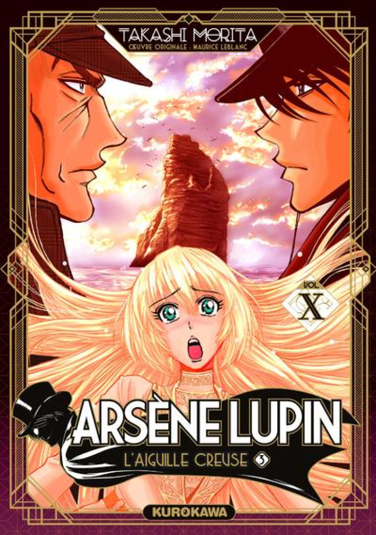 ARSENE LUPIN GENTLEMAN-CAMBRIOLEUR TOME 10 : L'AIGUILLE CREUSE TOME 3 - LEBLANC/MORITA - 48H BD