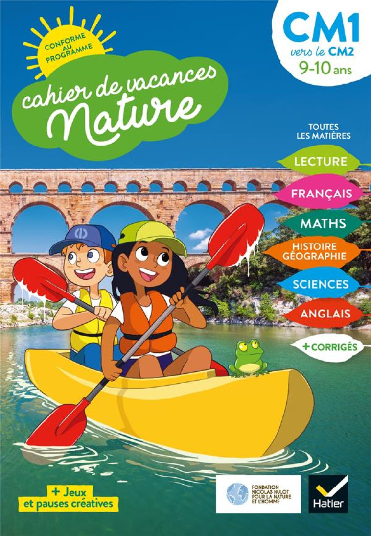 CAHIER DE VACANCES NATURE  -  DU CM1 VERS LE CM2 - HOUDINET CHARLES - HATIER SCOLAIRE