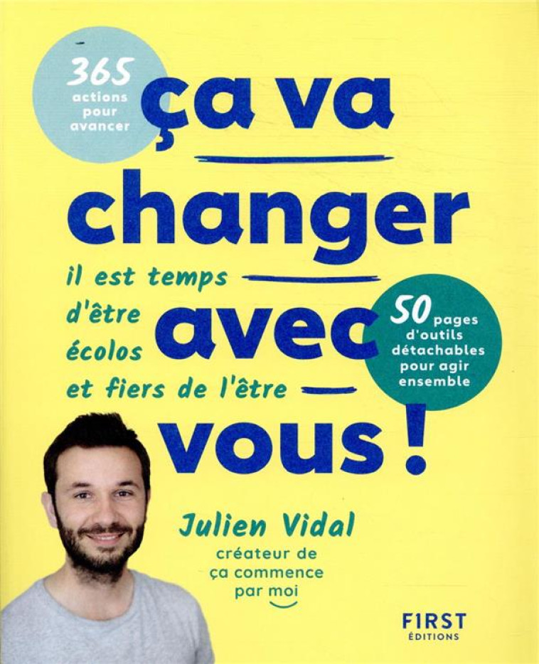 CA VA CHANGER AVEC VOUS ! - VIDAL JULIEN - FIRST