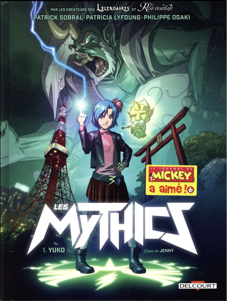 LES MYTHICS T.1 : YUKO - OGAKI/SOBRAL/LYFOUNG - DELCOURT