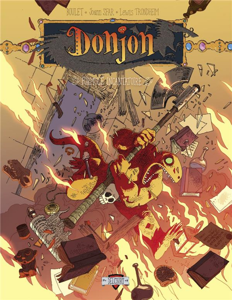 DONJON ZENITH TOME 10 : FORMULE INCANTATOIRE - SFAR/TRONDHEIM - DELCOURT