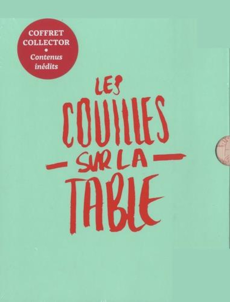 COFFRET LES COUILLES SUR LA TABLE - TUAILLON VICTOIRE - BOOKS ON DEMAND