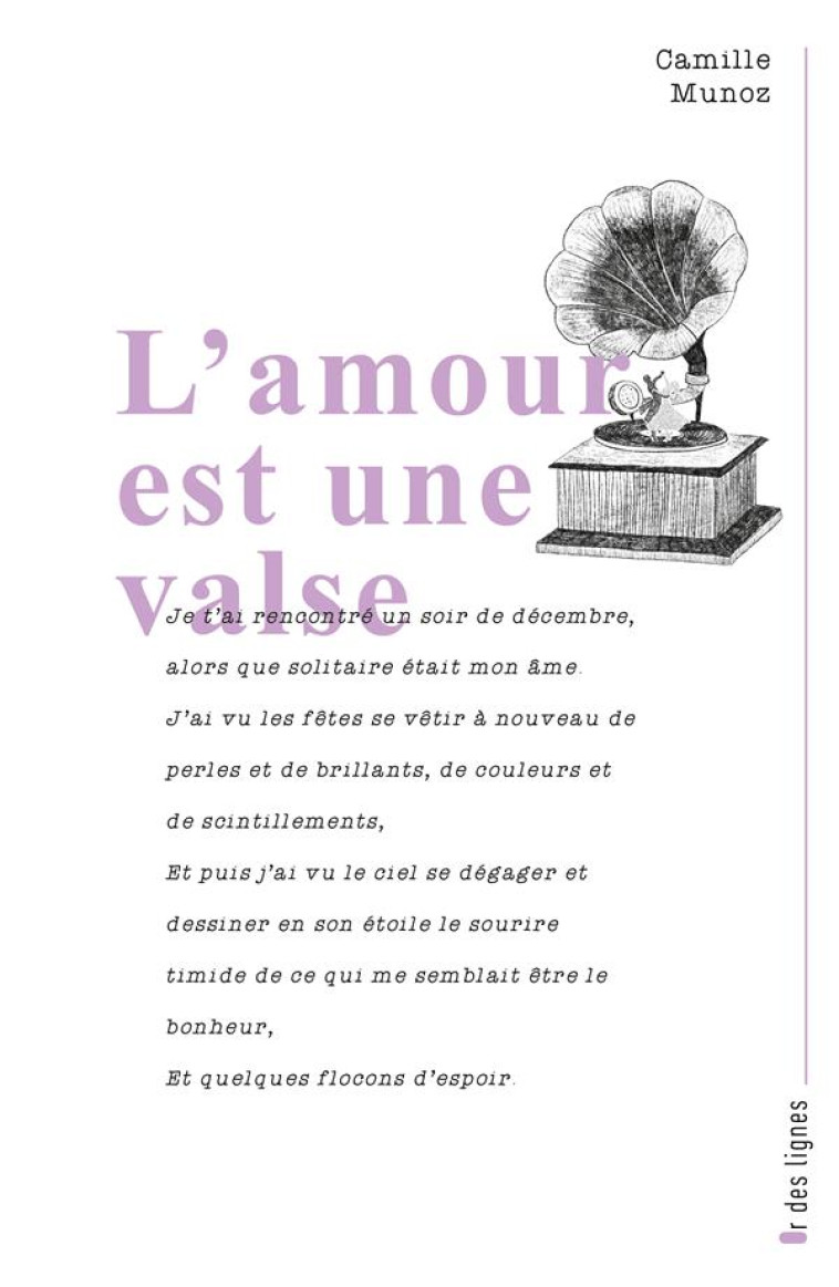 L'AMOUR EST UNE VALSE - MUNOZ CAMILLE - BOOKS ON DEMAND