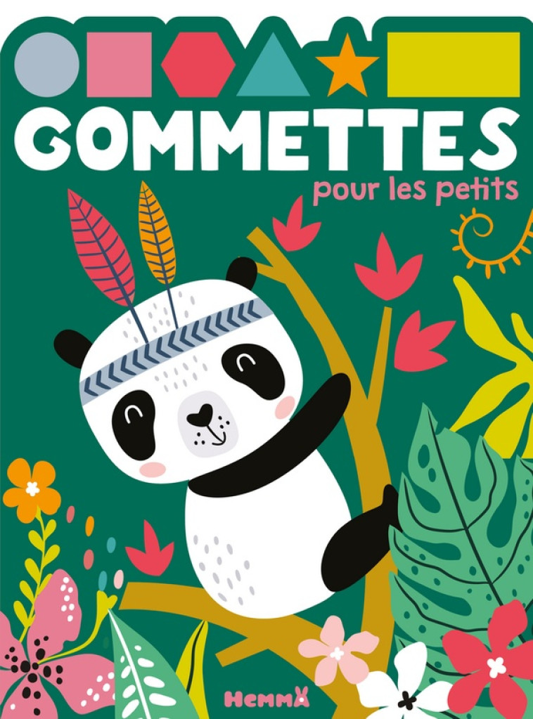 GOMMETTES POUR LES PETITS : GOMMETTES POUR LES PETITS PANDA - COLLECTIF - HEMMA