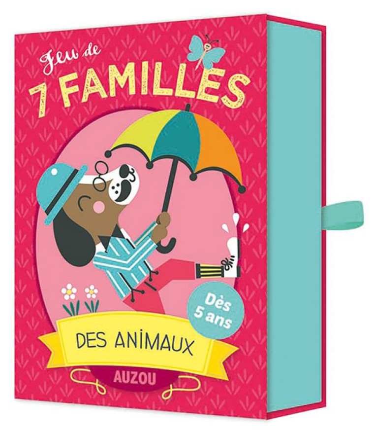 JEU DE 7 FAMILLES DES ANIMAUX - BLAY AMY - Auzou