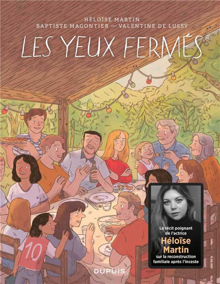 LES YEUX FERMES - MARTIN HELOISE - DUPUIS