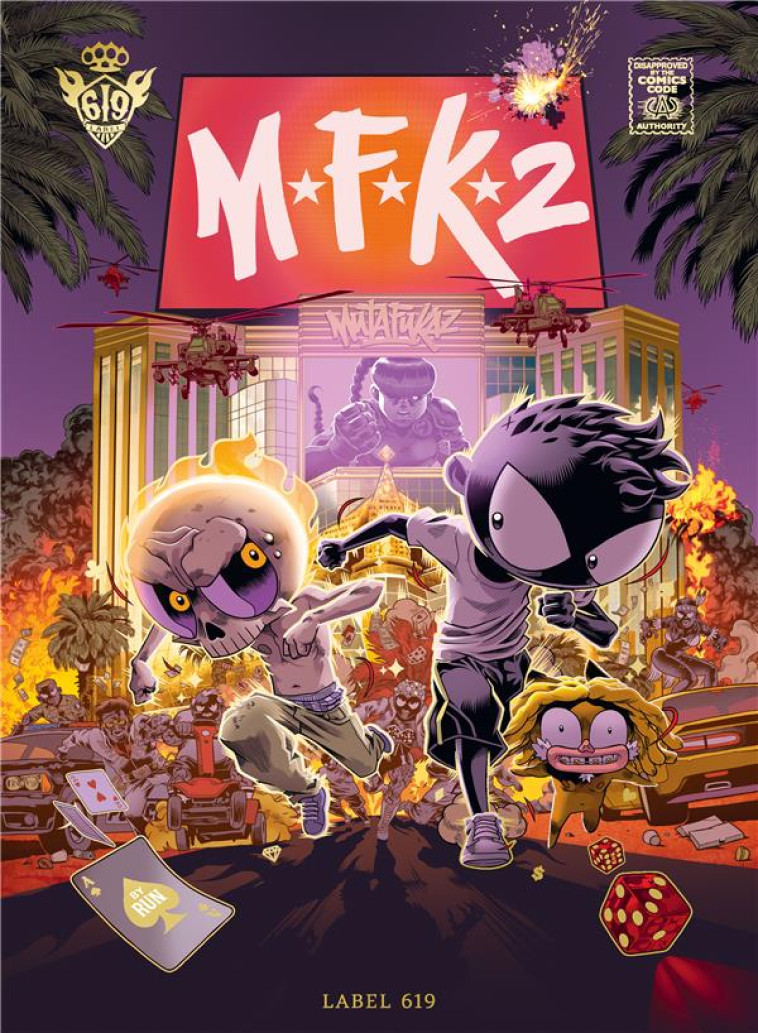 MFK2 TOME 2 : DARK VEGAS - RUN - RUE DE SEVRES