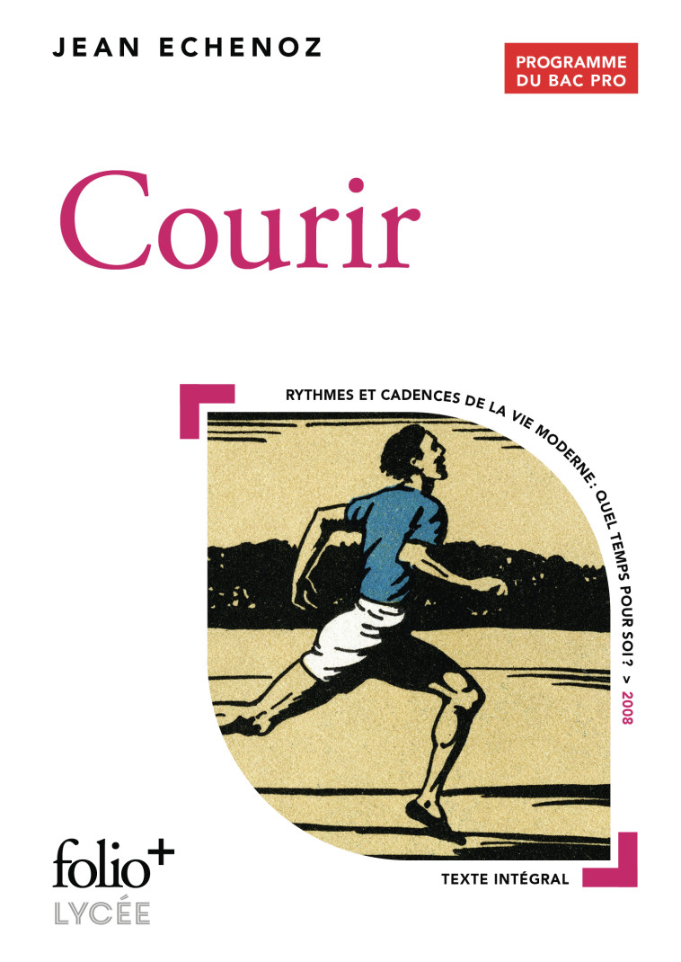 COURIR - BAC PRO 2025 - Jean Echenoz - FOLIO