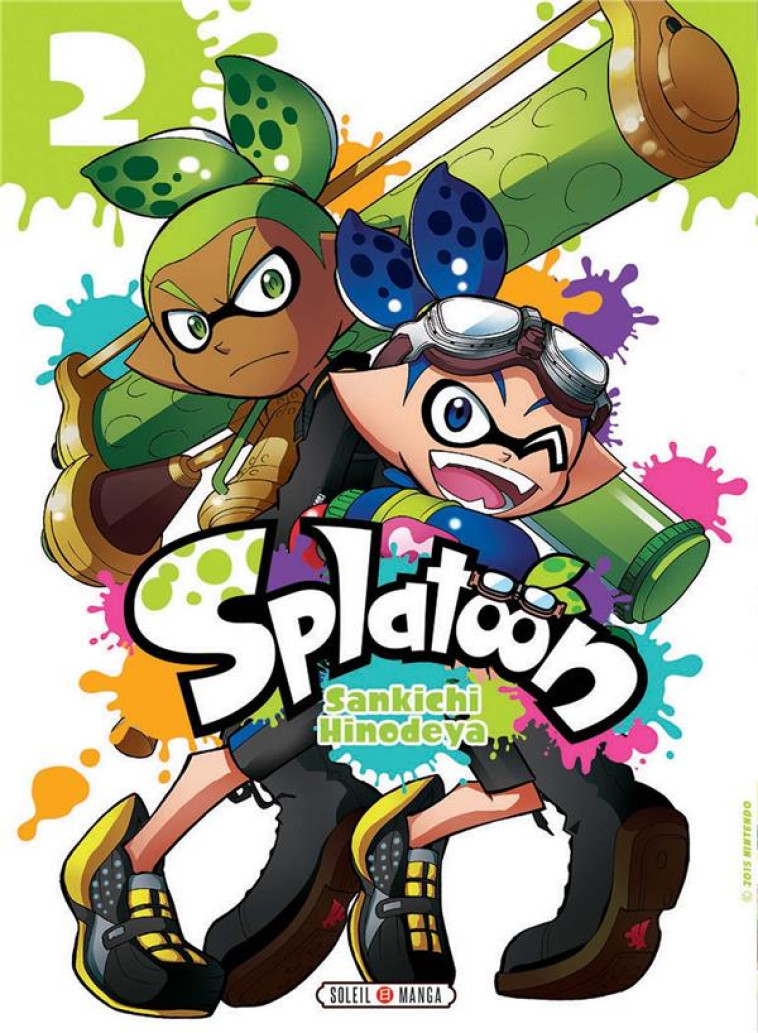 SPLATOON TOME 2 - HINODEYA SANKICHI - Soleil Productions