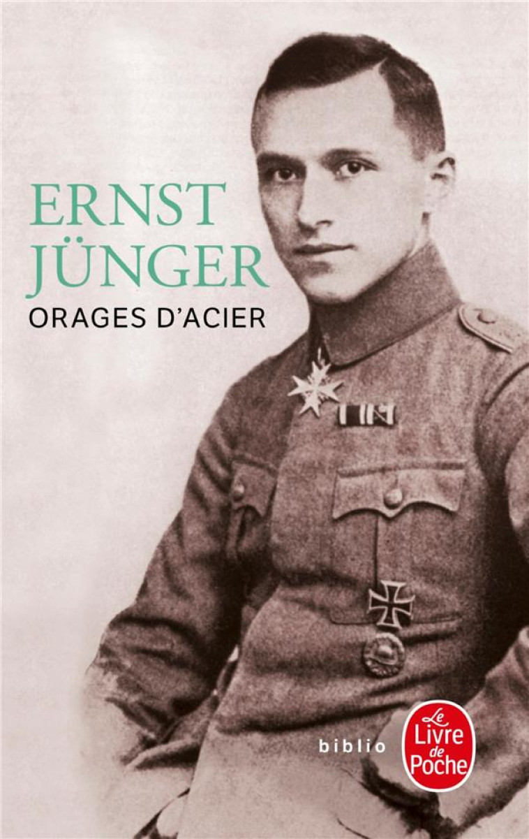 ORAGES D'ACIER - JUNGER  ERNST - LGF/Livre de Poche