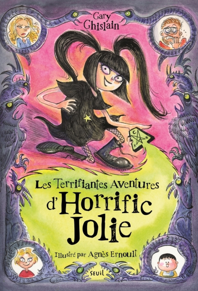 LES TERRIFIANTES AVENTURES D'HORRIFIC JOLIE - TOME 1 - Gary Ghislain - SEUIL JEUNESSE