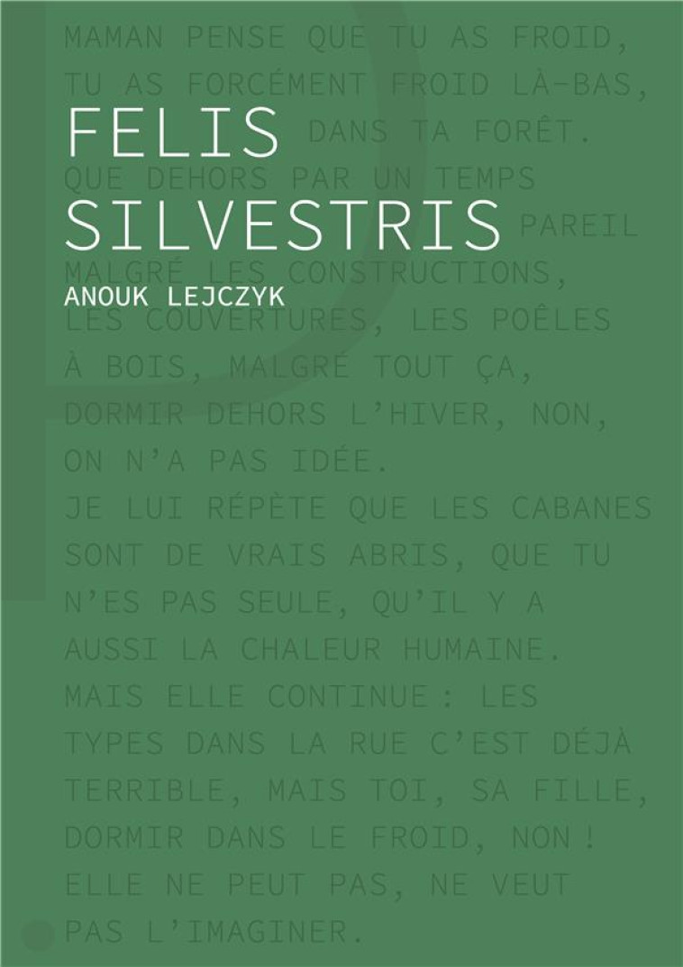 FELIS SILVESTRIS - LEJCZYK - DU LUMIGNON