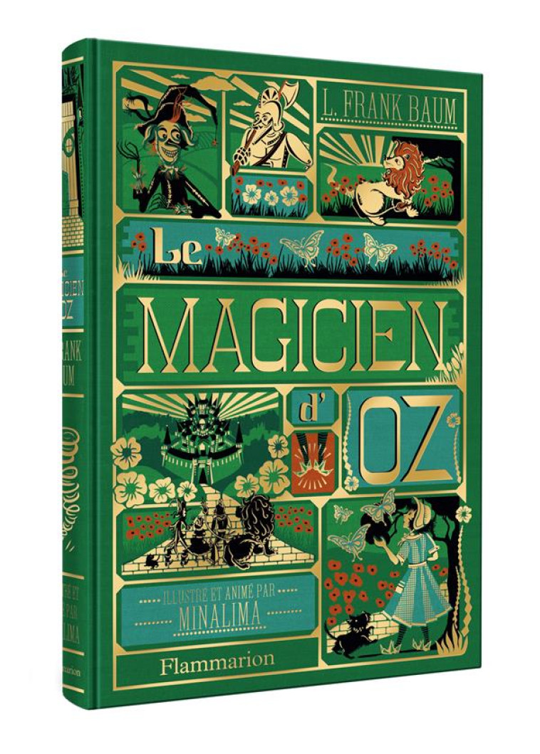 LE MAGICIEN D'OZ - ILLUSTRE ET ANIME PAR MINALIMA - MINALIMA/BAUM - FLAMMARION