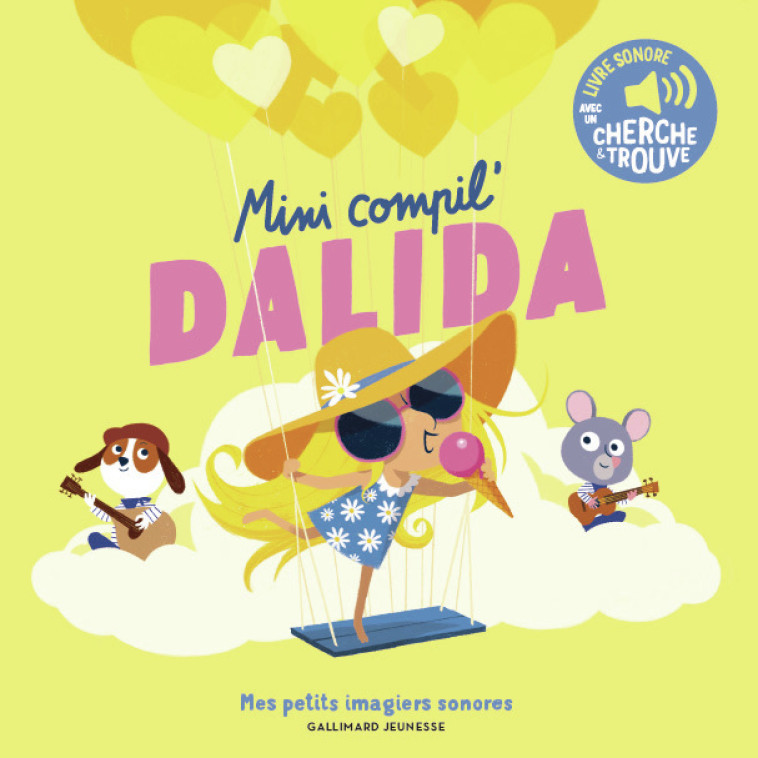 MINI COMPIL' DALIDA -  SEBASTIEN PELON - GALLIMARD JEUNE