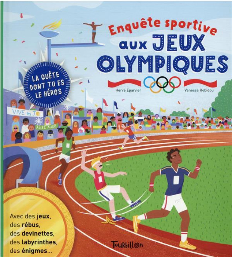 ENQUETE SPORTIVE AUX JEUX OLYMPIQUES - ÉPARVIER HERVE - TOURBILLON