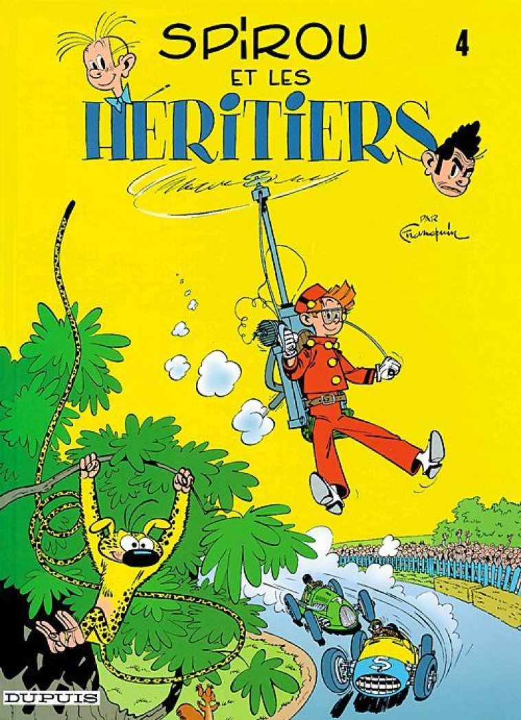 SPIROU ET FANTASIO - TOME 4 - SPIROU ET LES HERITIERS - FRRANQUIN, ANDRE - DUPUIS