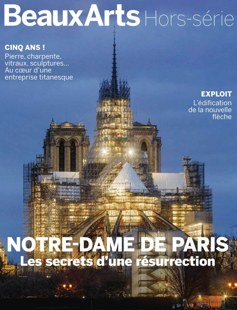 NOTRE-DAME DE PARIS, LES SECRETS D’UNE RÉSURRECTION - COLLECTIF - BEAUX ARTS ED