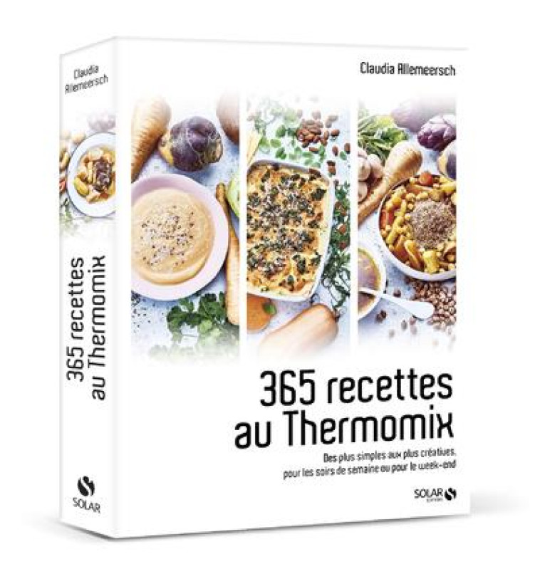 365 RECETTES AU THERMOMIX - ALLEMEERSCH, CLAUDIA - SOLAR