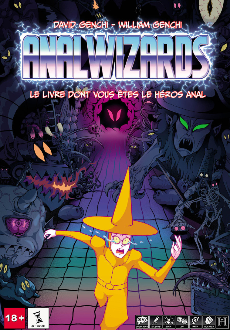 Anal Wizards - Le livre dont vous êtes l'antihéros - David GENCHI - HUBER