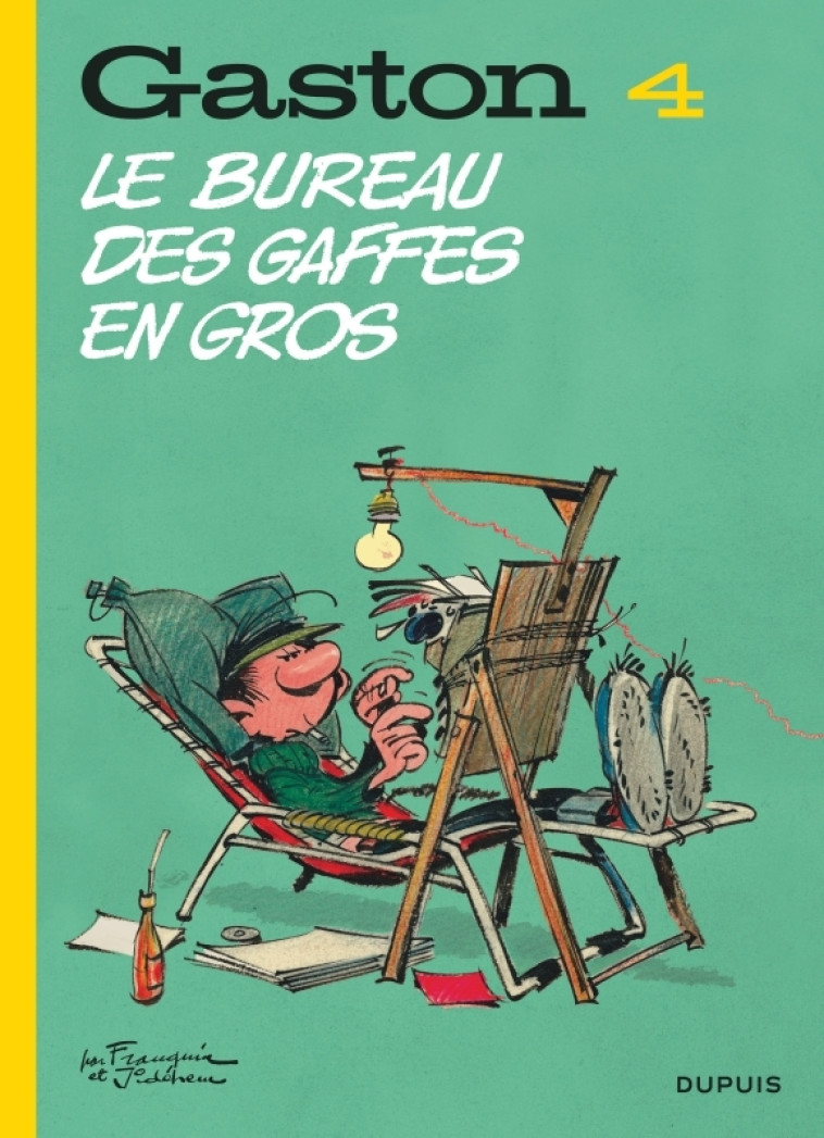 Gaston (édition 2018) - Tome 4 - Le bureau des gaffes en gros -  Franquin - DUPUIS